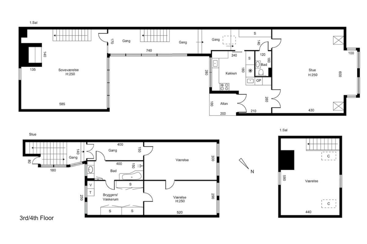Apartment Luksusbolig Ved Grabrodretorv